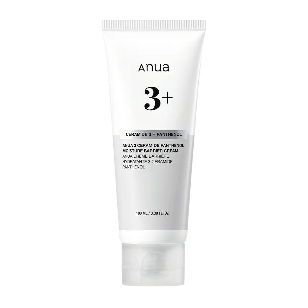 Image du produit de Anua 3 Ceramide Panthenol Moisture Barrier Cream – crème adoucissante et hydratante avec céramides et panthénol.