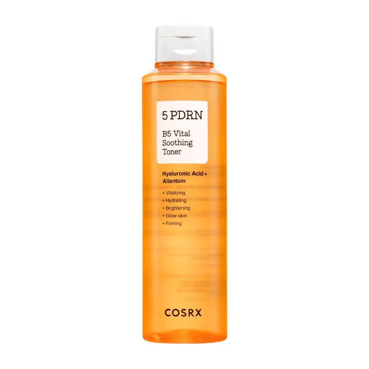 COSRX 5 PDRN B5 Vital Soothing Toner 280 ml de tonique pour le visage avec B5, acide hyaluronique et PDRN pour une barrière cutanée renforcée