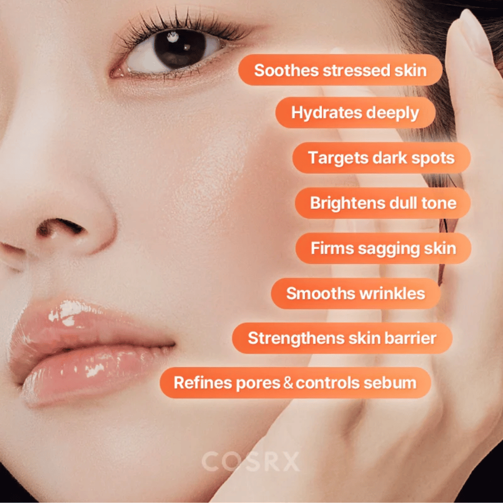 COSRX 5 PDRN B5 Vital Soothing Toner qui apaise la peau, hydrate en profondeur et renforce la barrière cutanée