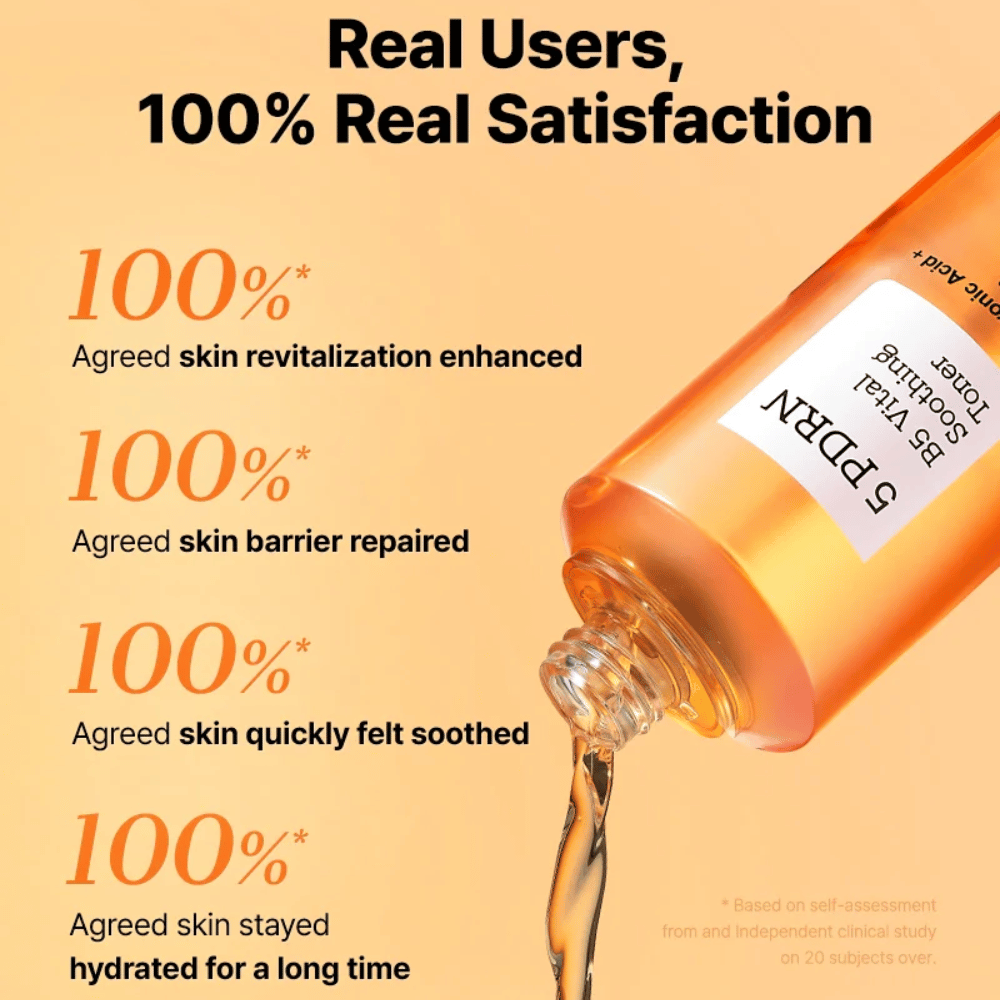 COSRX 5 PDRN B5 Vital Soothing Toner avec un effet hydratant et renforçant la barrière pour la peau sensible