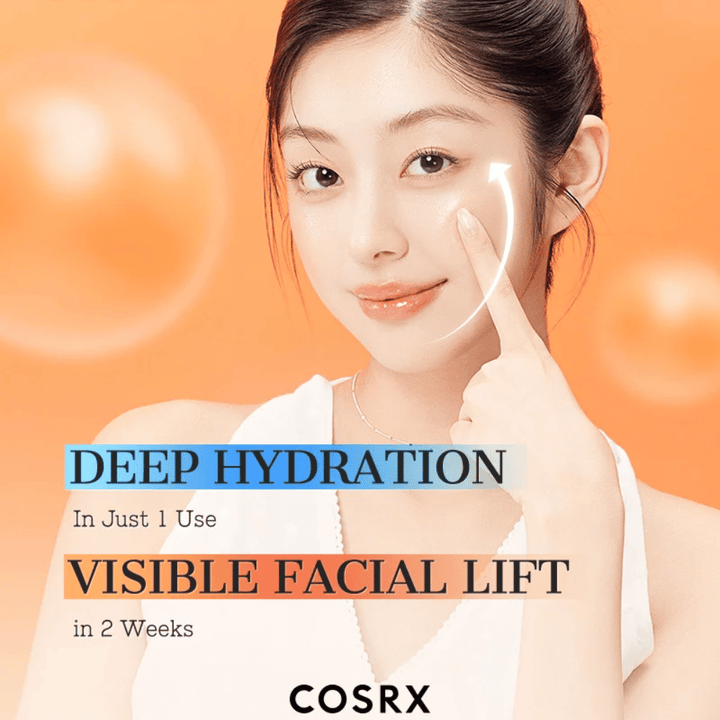 COSRX 5 PDRN Masque Hydrogel à l'acide hyaluronique pour une hydratation profonde, un raffermissement visible et une élasticité cutanée améliorée