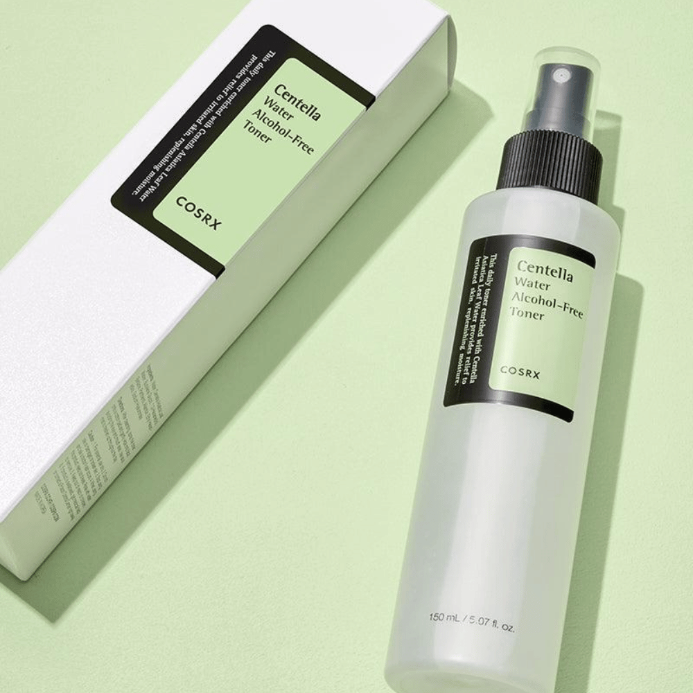 COSRX Centella Water Alcohol-Free Toner spray 150 ml apaisant toner visage avec centella pour peau rouge, sensible et sèche