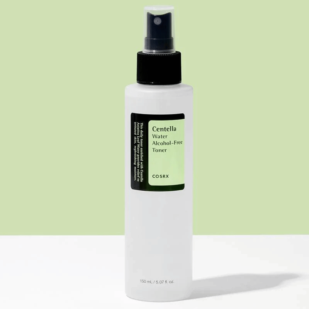 COSRX Centella Water Alcohol-Free Toner avec boîte 150 ml hydratant et sans alcool toner visage pour peau équilibrée