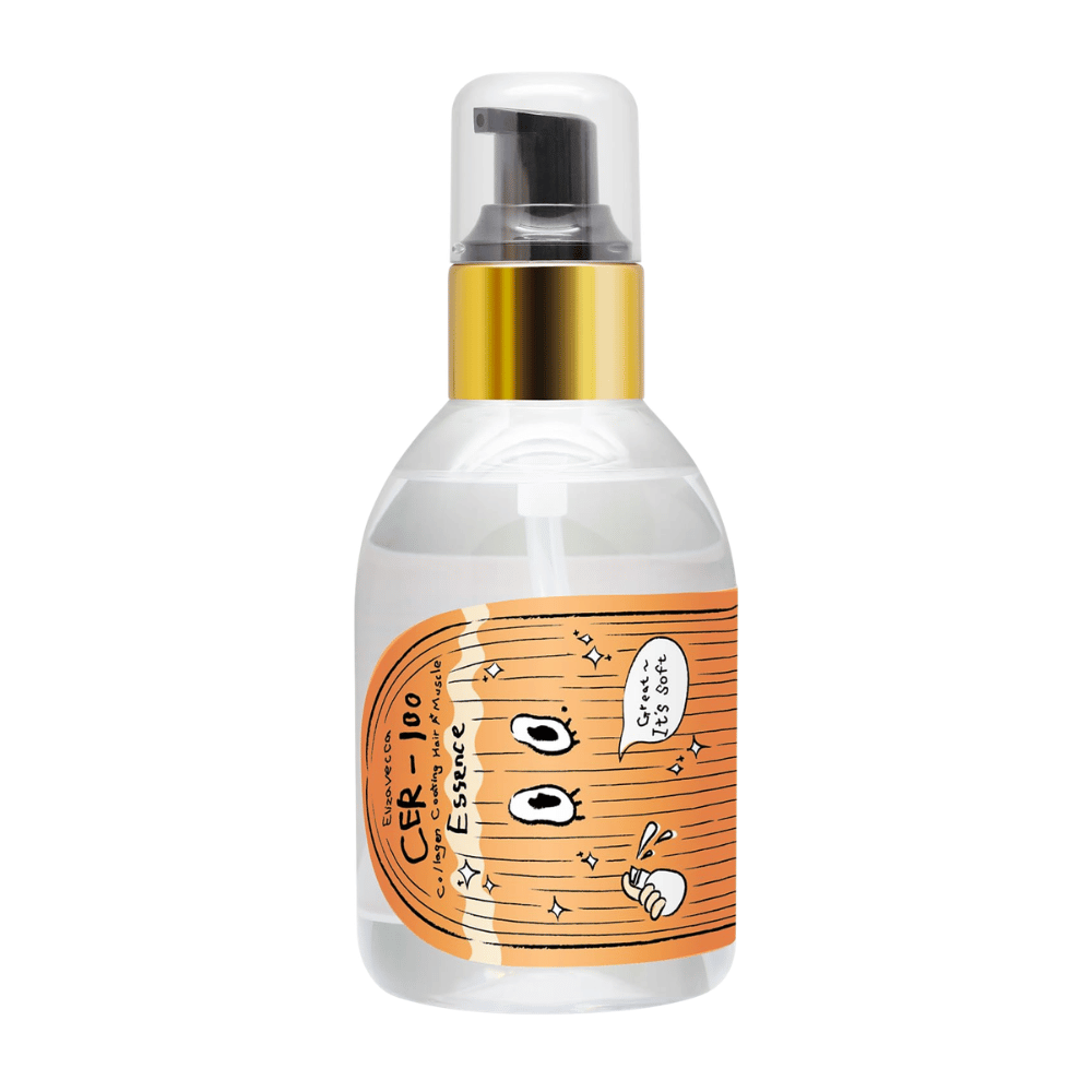 Image simple du produit Elizavecca CER-100 Collagen Coating Hair A+ Muscle Essence sur fond clair.