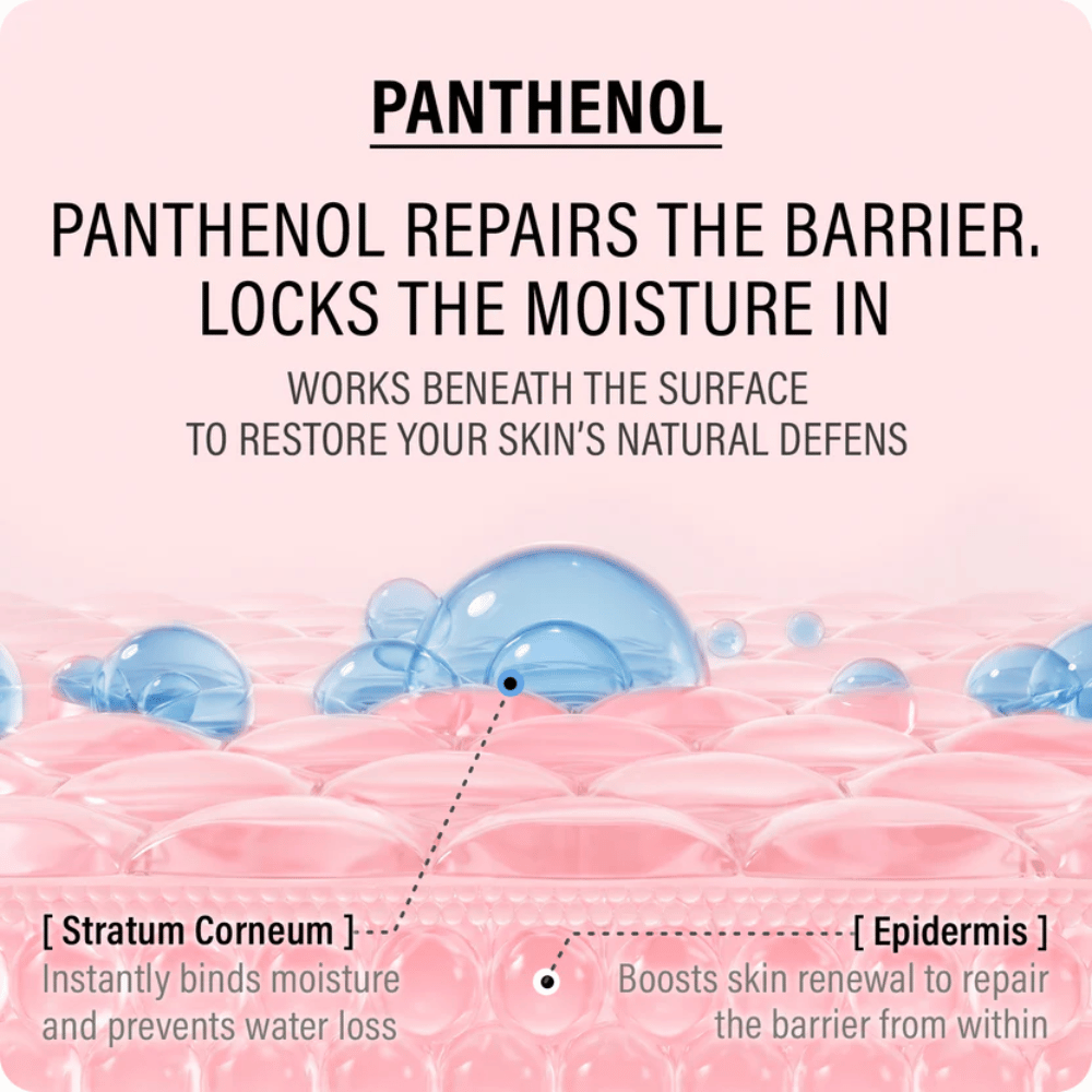 EPII Double Up Cream avec panthénol qui hydrate en profondeur, renforce la barrière cutanée et prévient la perte d’hydratation de la peau sensible.