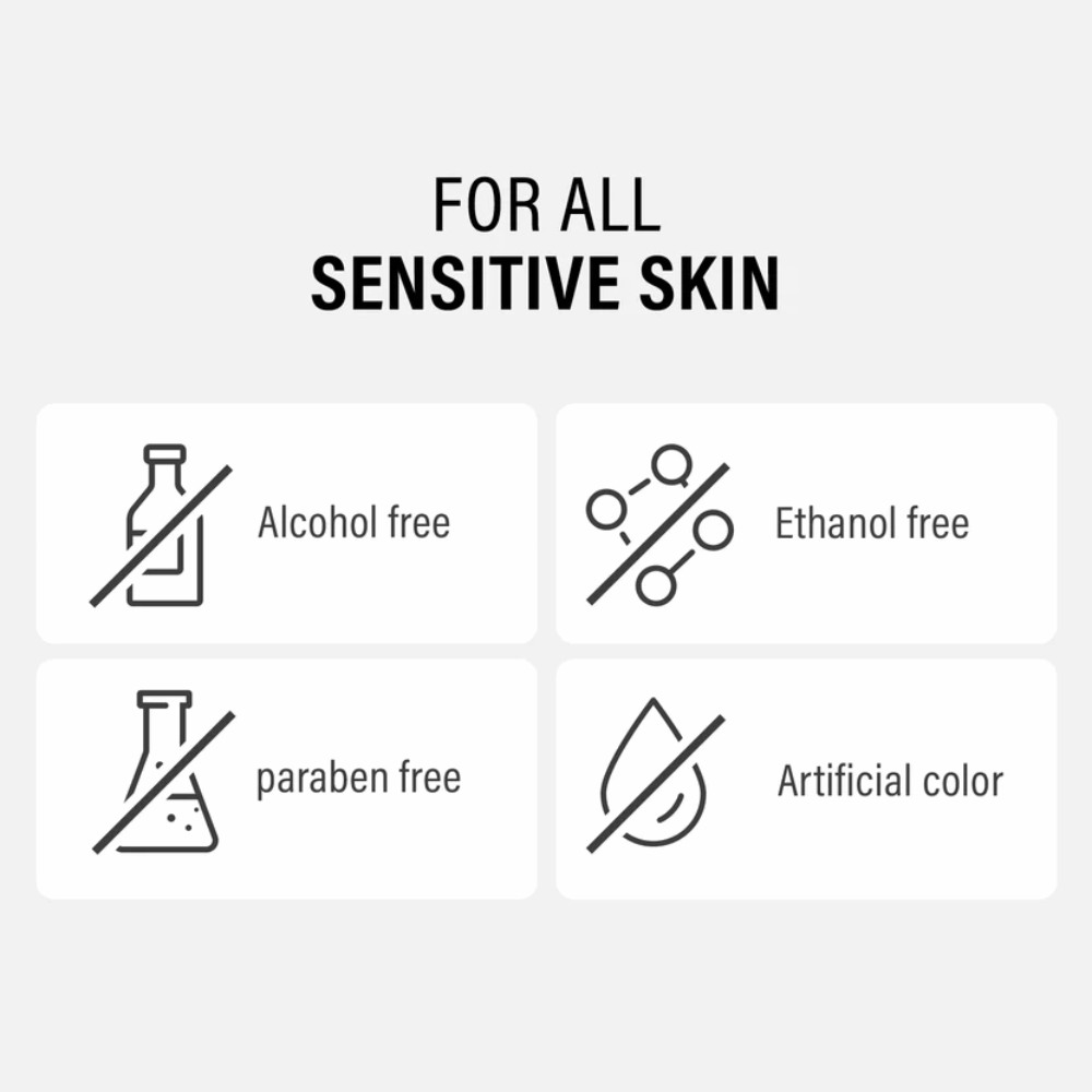 EPII Double Up Cream avec ectoïne et panthénol – crème visage hydratant pour peau sensible sans alcool, éthanol, parabènes ni colorants artificiels.