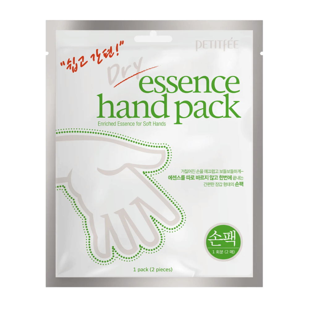 PETITFEE Dry Essence Hand Pack masque soin pour les mains au beurre de karité, à l’urée et à l’acide hyaluronique pour une hydratation intense