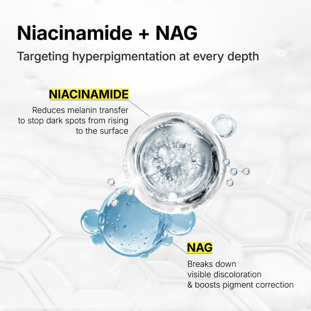 Ma:nyo Glutathione 7 Dark Spot Serum à la niacinamide et au NAG qui combattent l’hyperpigmentation et les taches foncées