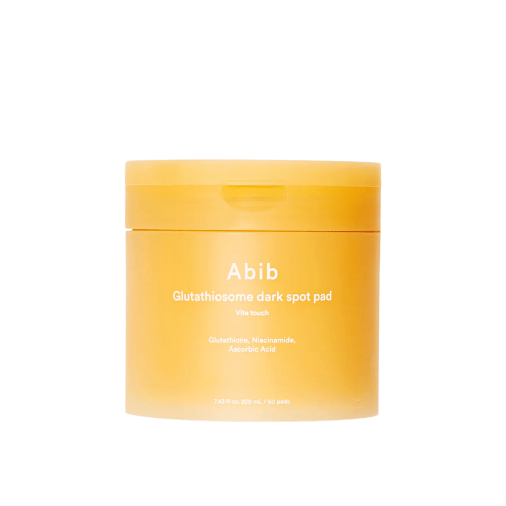 Image du produit de tampons Abib Glutathiosome Dark Spot Pad Vita Touch toner visage avec vitamine C et niacinamide.