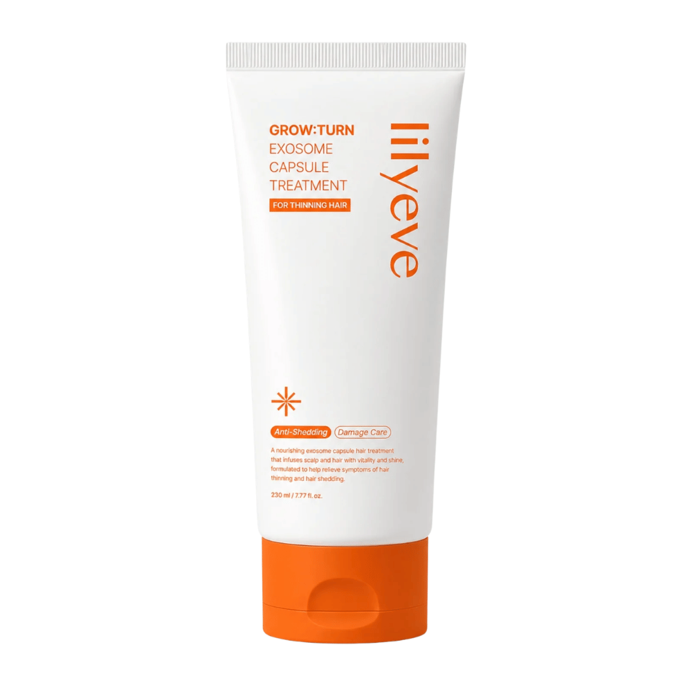 LILYEVE Grow:Turn Exosome Capsule Treatment 230 ml – soin nourrissant pour cheveux fins, abîmés et fragilisés.
