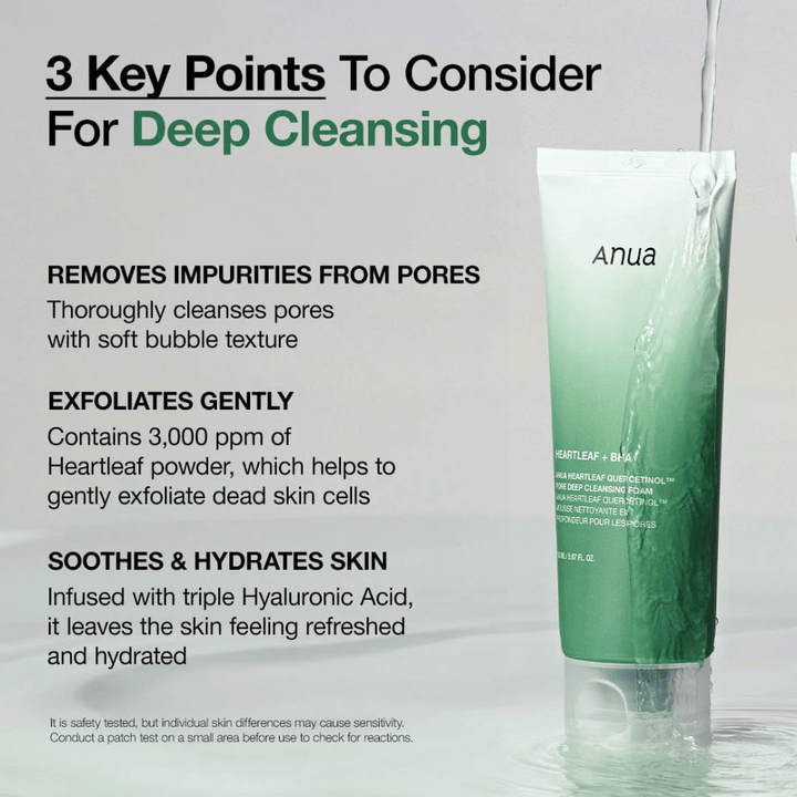 Heartleaf Quercetinol Pore Deep Cleansing Foam 150ml