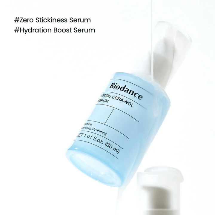 Sérum sans sensation collante.
Boost d'hydratation intense.