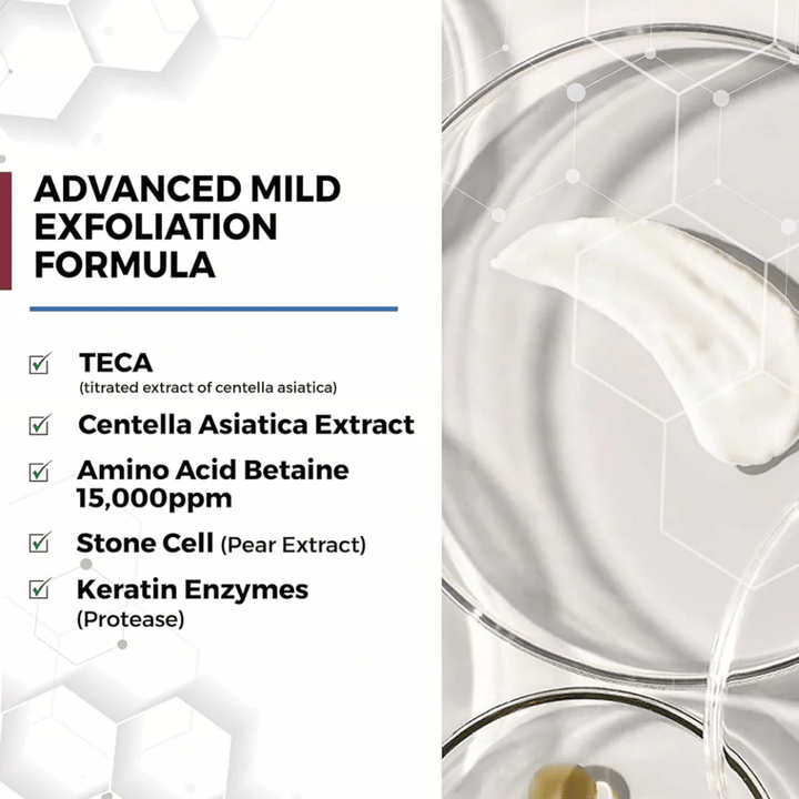 Centellian24 Madeca Amino Acid Cleansing Foam ingrédients – formule exfoliante douce avec TECA, extrait de Centella Asiatica, acides aminés et enzymes de kératine qui aident à nettoyer la peau en douceur et à éliminer les cellules mortes de la peau.