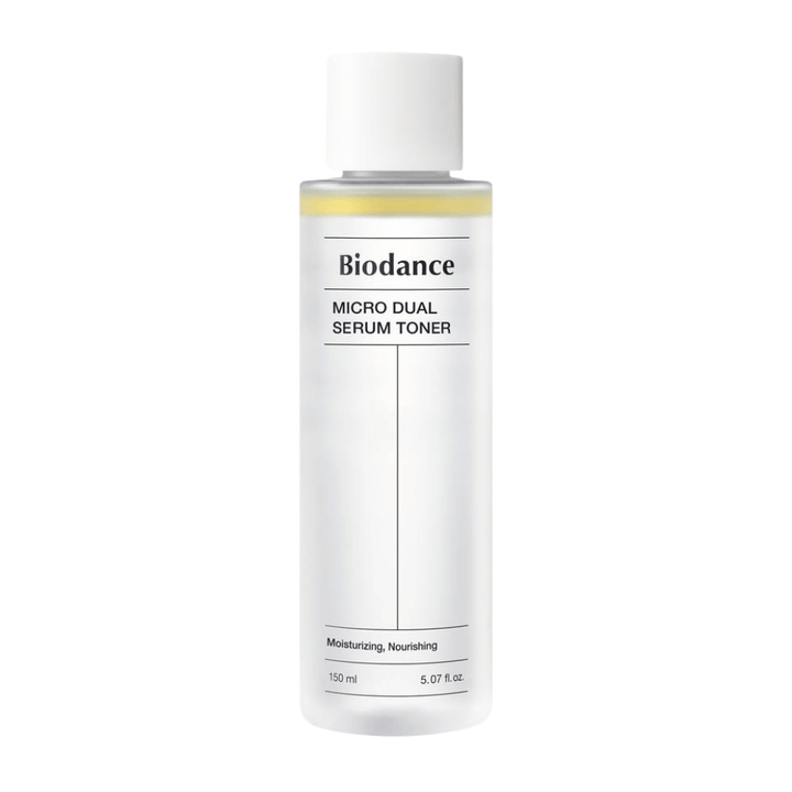 Biodance Micro Dual Serum Toner 150 ml – hydratant et nourrissant coréen toner visage avec sérum en deux phases pour une barrière cutanée renforcée