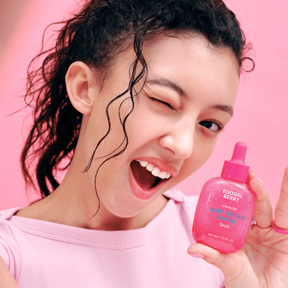 EqualBerry NAD+ Peptide Boosting Serum – sérum peptidique éclatant 30 ml qui améliore l'élasticité et l'éclat de la peau