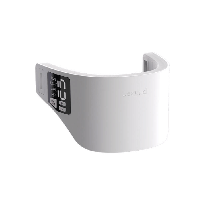 Image du produit Beaund Neckcera sans sangle. L’appareil ergonomique pour le cou est conçu pour se positionner confortablement autour de la zone du cou pendant le traitement.