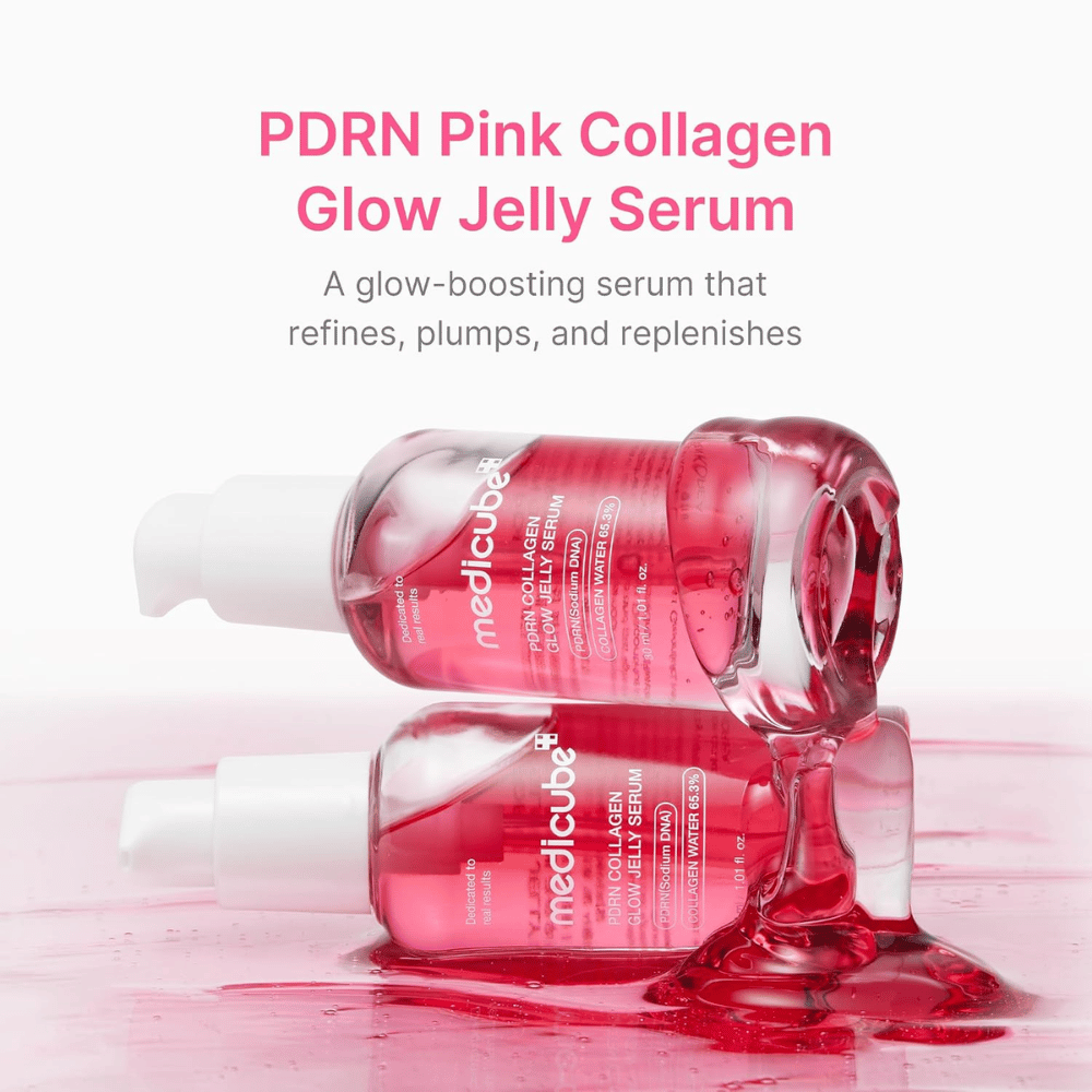 Medicube PDRN Collagen Glow Jelly Serum pour une peau hydratée, plus rebondie, avec un éclat naturel et de l’élasticité