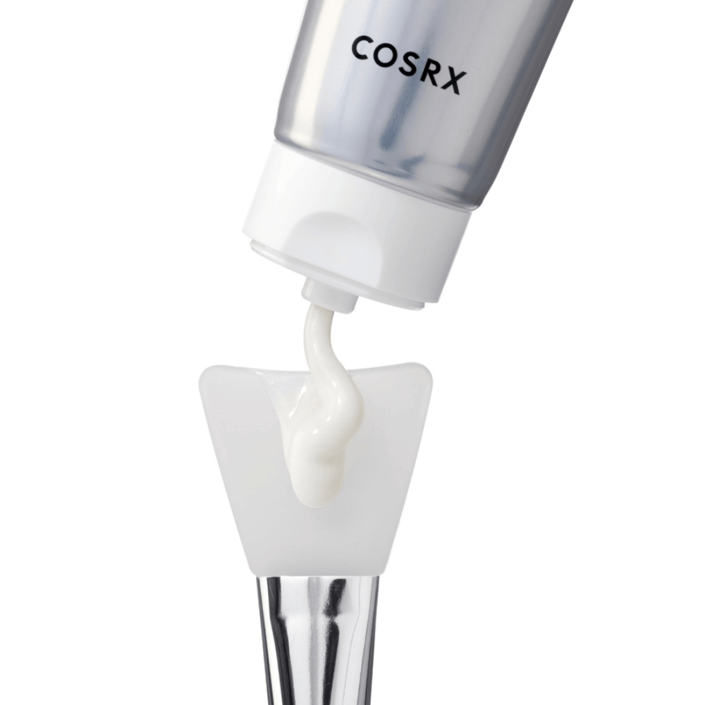 COSRX PDRN EXOSOME Skinplaning Glaze Mask avec une texture crémeuse qui donne de l’éclat, hydrate la peau et améliore la texture de la peau.