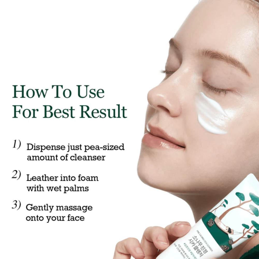 ROUND LAB Pine Calming Cica Cleanser – comment utiliser le nettoyant pour de meilleurs résultats
