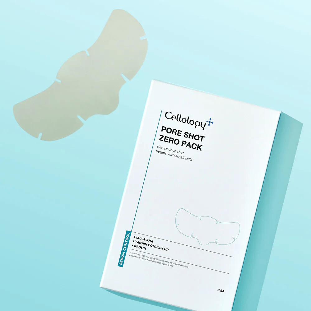 Cellology Pore Shot Zero Pack – patchs coréens pour les pores et le contrôle du sébum