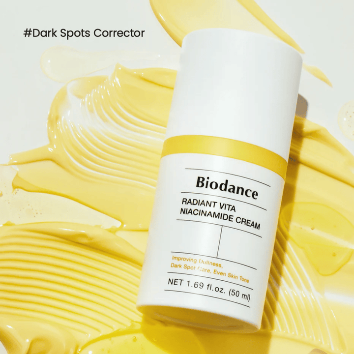 Biodance Radiant Vita Niacinamide Cream 50 ml – éclaircissant crème visage contre les taches sombres