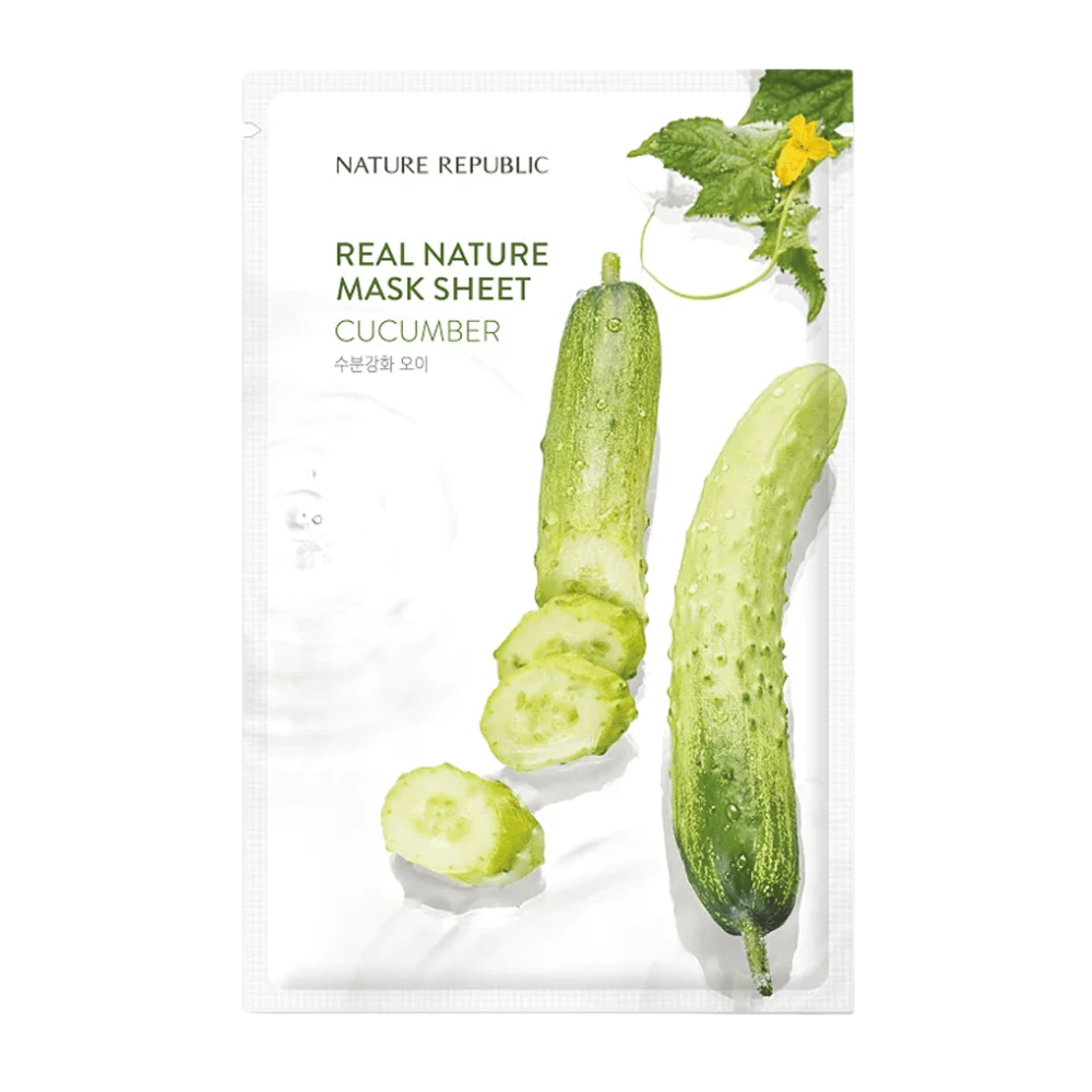 Real Nature Cucumber Mask Sheet