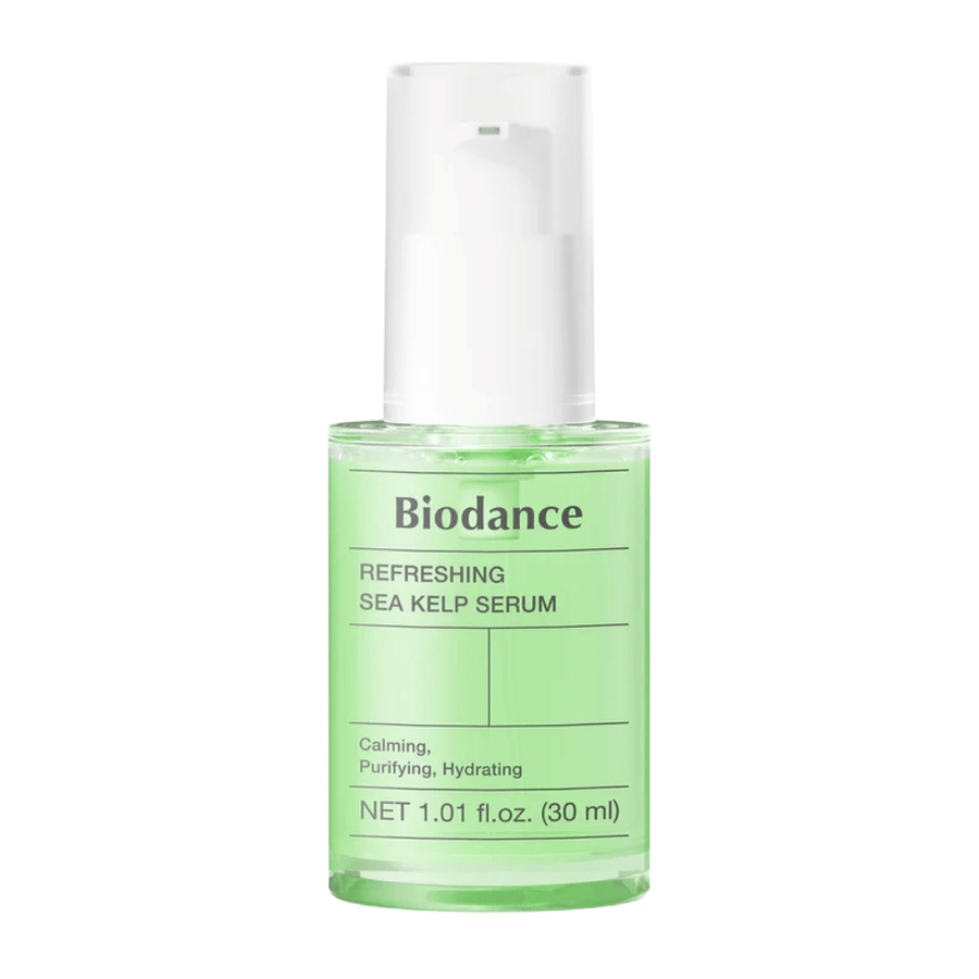 Biodance Refreshing Sea Kelp Serum 30 ml – sérum facial apaisant et régulateur de sébum.