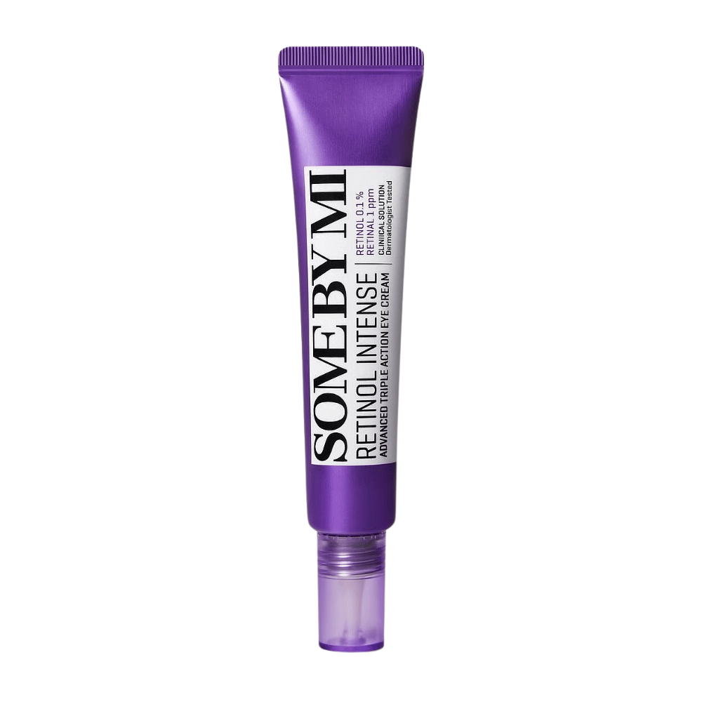 SOME BY MI Retinol Intense Advanced Triple Action Eye Cream 30 ml – crème contour des yeux avec rétinol pour une peau plus ferme et un teint plus uniforme autour des yeux.