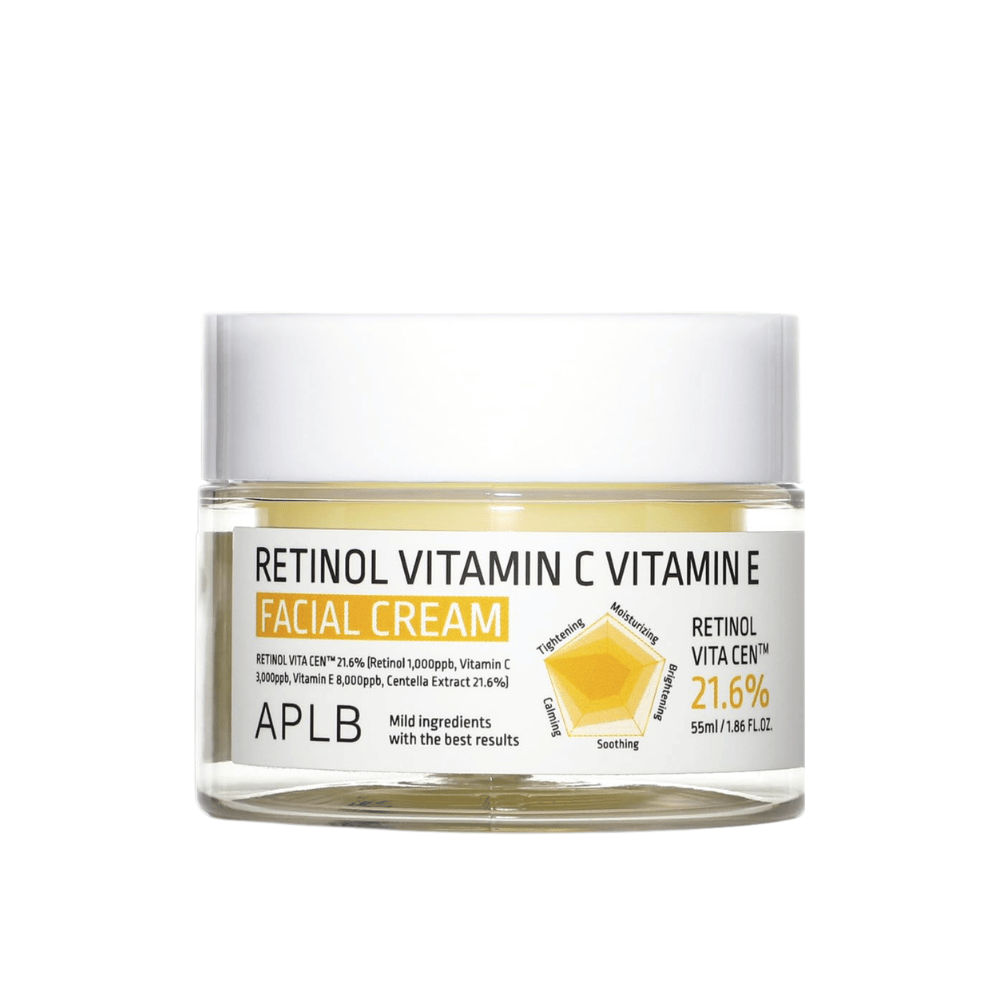 APLB Retinol Vitamin C Vitamin E Facial Cream image du produit 55 ml sur fond blanc