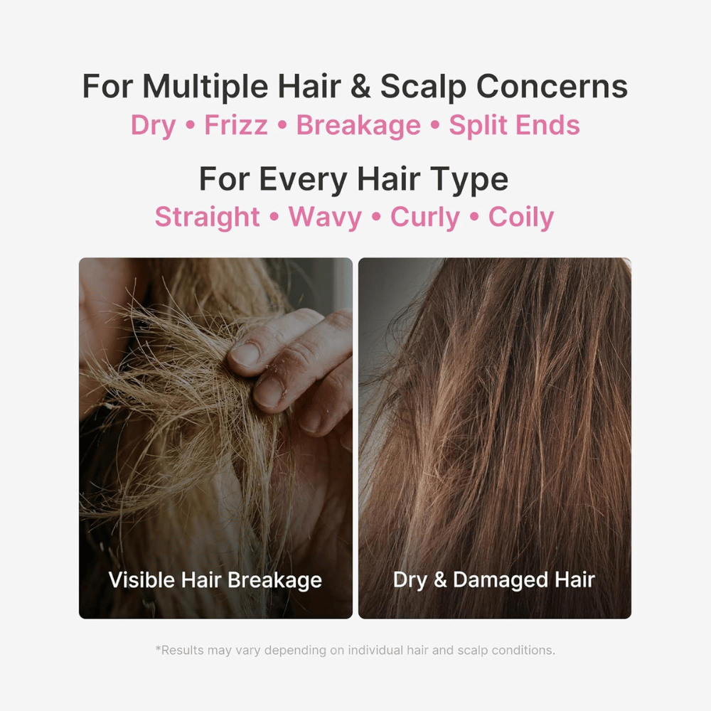 Medicube Rosemary PDRN Hair & Scalp Conditioner qui aide à réduire la casse des cheveux et rend les cheveux plus doux et plus volumineux