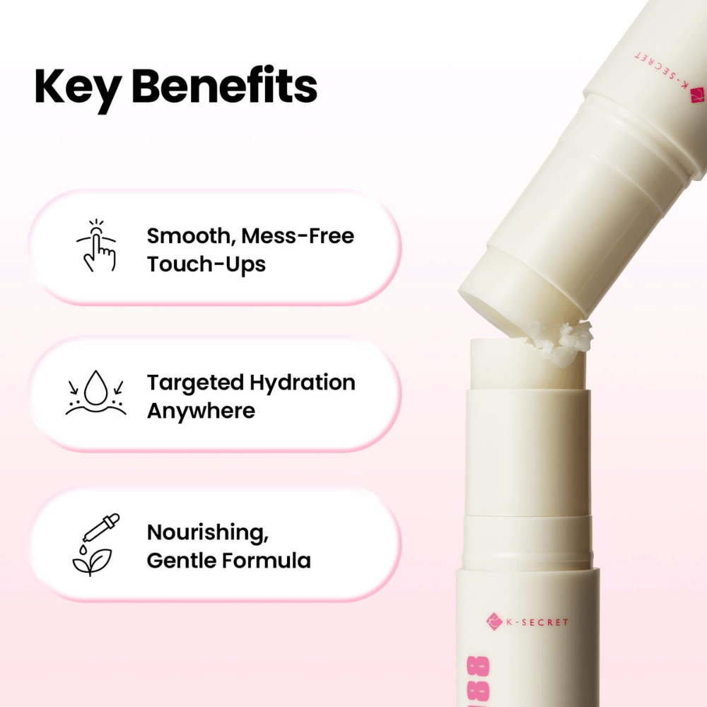 K-SECRET SEOUL 1988 Multi Balm Collagen Complex 7 + Plum – stick baume nourrissant pour une hydratation ciblée des peaux sèches.