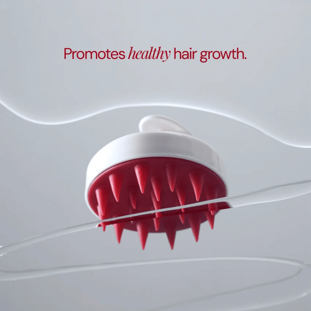 Scalp Massage Brush – massage du cuir chevelu avec des picots en silicone souples pour un cuir chevelu sain
