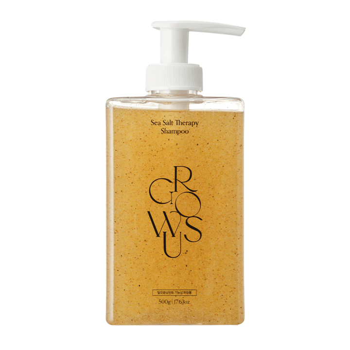 GROWUS Sea Salt Therapy Shampoo 500 ml – shampoo exfoliant avec sel marin pour cuir chevelu équilibré