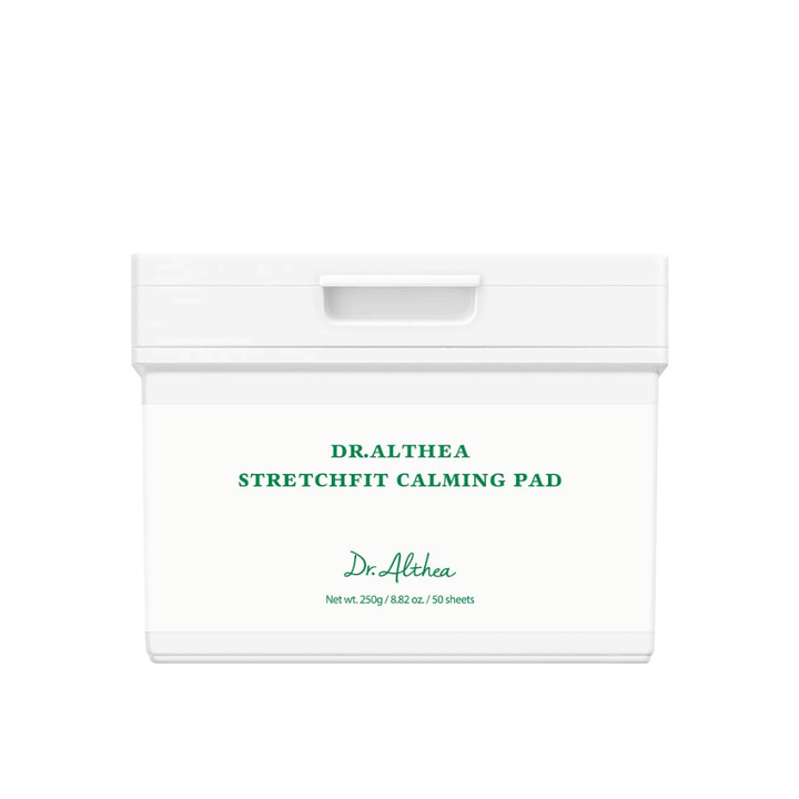 Image – photo produit (Google Images important)
Dr. Althea Stretchfit Calming Pad pads pour le visage en pot pour des soins apaisants, l’hydratation et un meilleur équilibre de la peau.