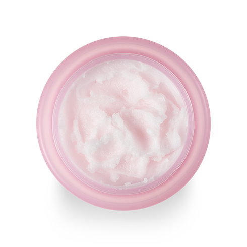 Un pot rose avec une petite quantité de Clean It Zero Cleansing Balm Original 100ml de BANILA CO, utilisé pour le nettoyage et le soin de la peau.