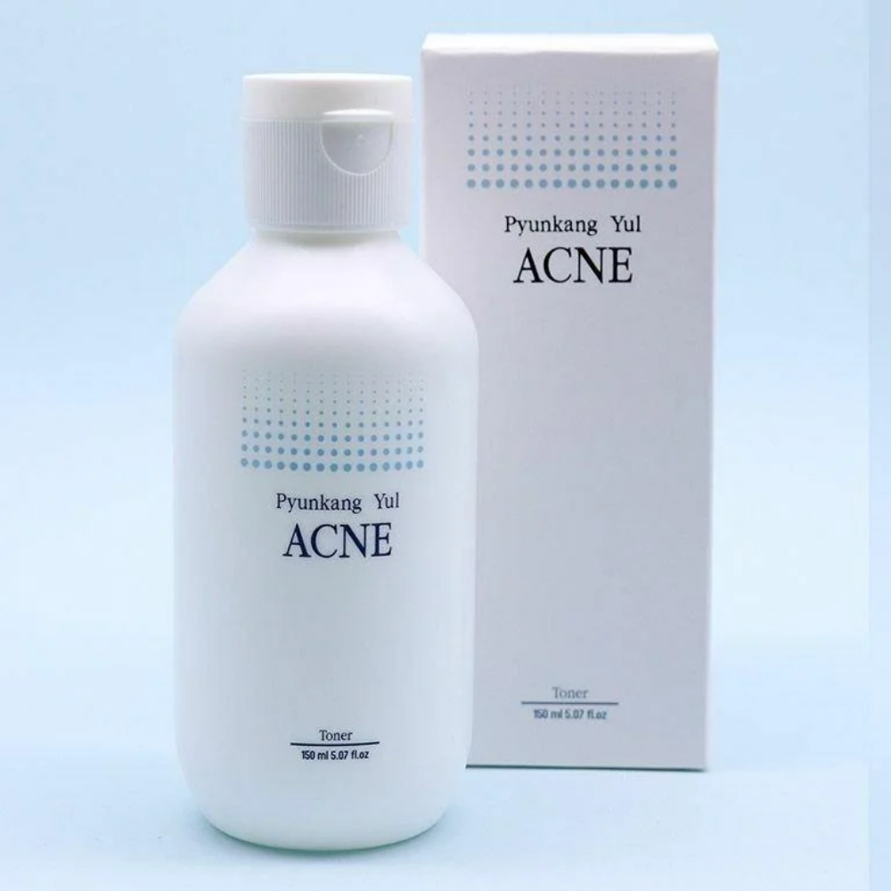 Une bouteille Pyunkang Yul Acne Toner 150ml.